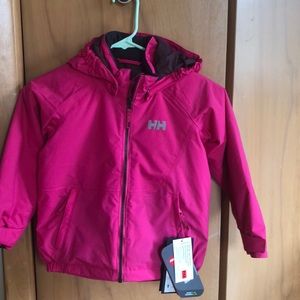 Helly Hansen Girls winter/ski jacket sz 5 new